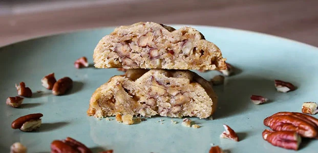 Cookie pécan-caramel
